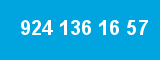 924 136 16 57 924 136 16 57